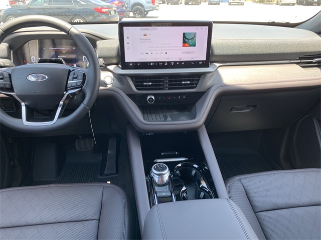 2025 Agate Black Metallic Ford Explorer Platinum RWD SUV