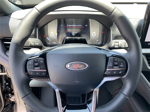 2025 Agate Black Metallic Ford Explorer Platinum RWD SUV