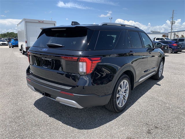 2025 Agate Black Metallic Ford Explorer Platinum RWD SUV