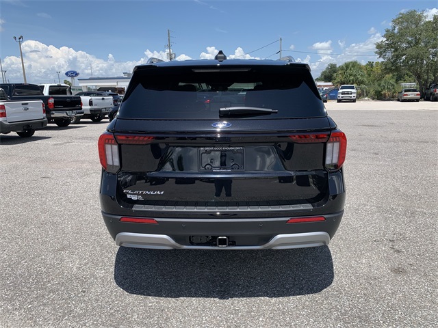 2025 Agate Black Metallic Ford Explorer Platinum RWD SUV