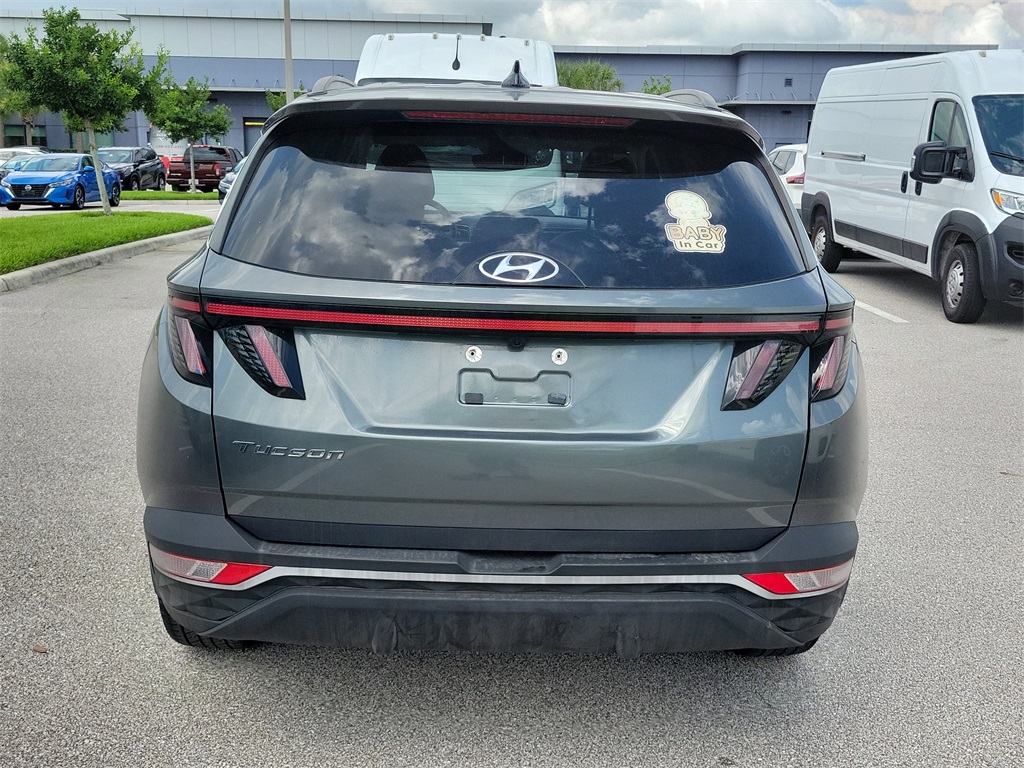 2023 Amazon Gray Hyundai Tucson SEL FWD SUV