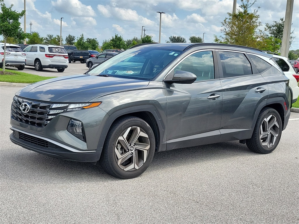 2023 Amazon Gray Hyundai Tucson SEL FWD SUV
