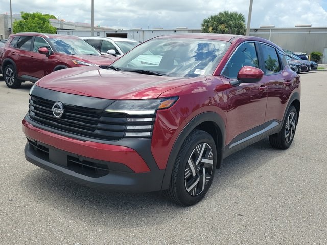 2025 Scarlet Ember Tintcoat Nissan Kicks SV FWD SUV
