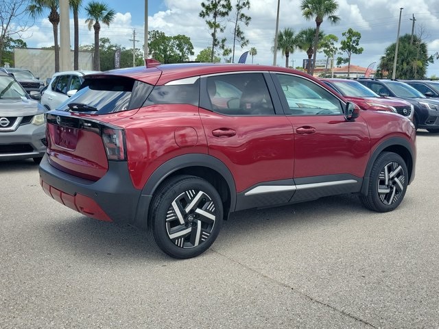 2025 Scarlet Ember Tintcoat Nissan Kicks SV FWD SUV