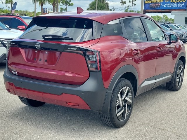 2025 Scarlet Ember Tintcoat Nissan Kicks SV FWD SUV