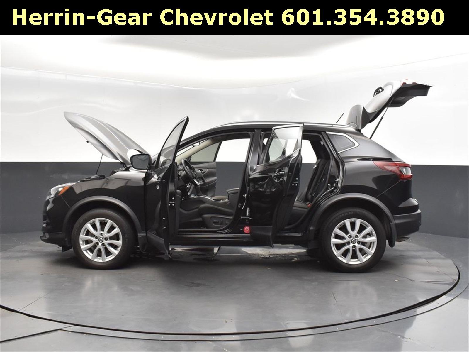2022 Magnetic Black Pearl Nissan Rogue Sport SV FWD SUV