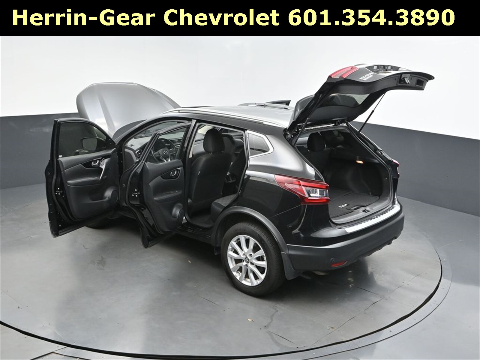 2022 Magnetic Black Pearl Nissan Rogue Sport SV FWD SUV