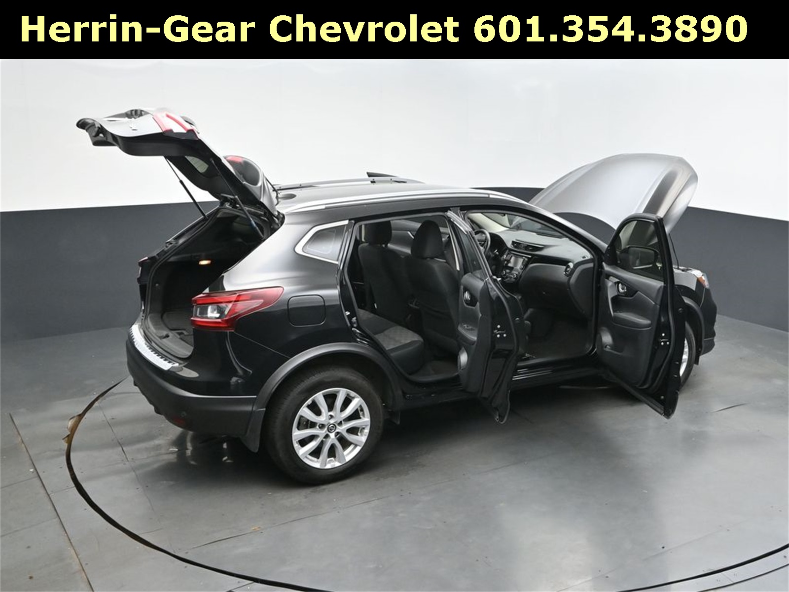2022 Magnetic Black Pearl Nissan Rogue Sport SV FWD SUV