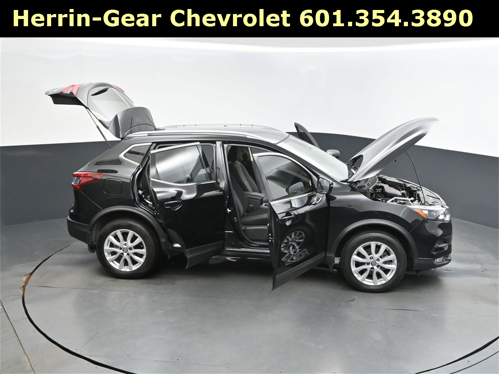 2022 Magnetic Black Pearl Nissan Rogue Sport SV FWD SUV