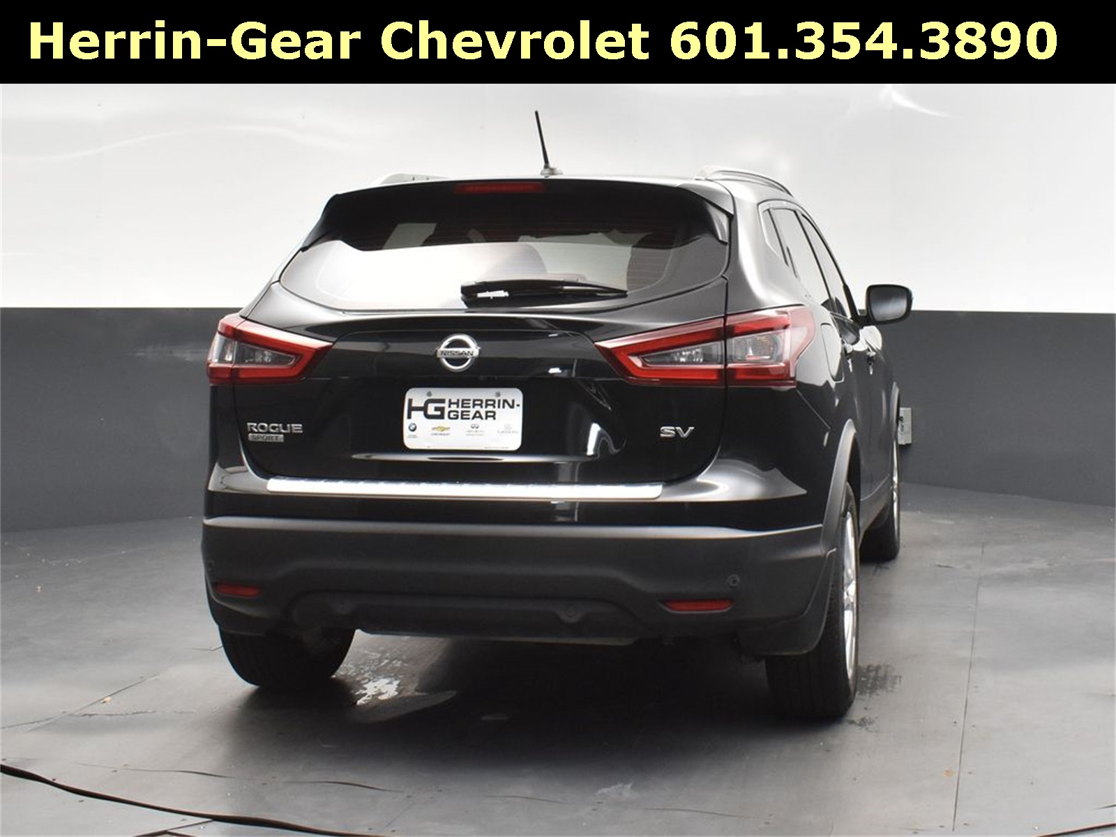 2022 Magnetic Black Pearl Nissan Rogue Sport SV FWD SUV