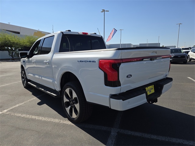 New 2025 Ford F-150 Lightning Platinum 4D Crew Cab
