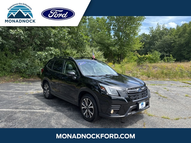 2023 Crystal Black Silica Subaru Forester Limited SUV