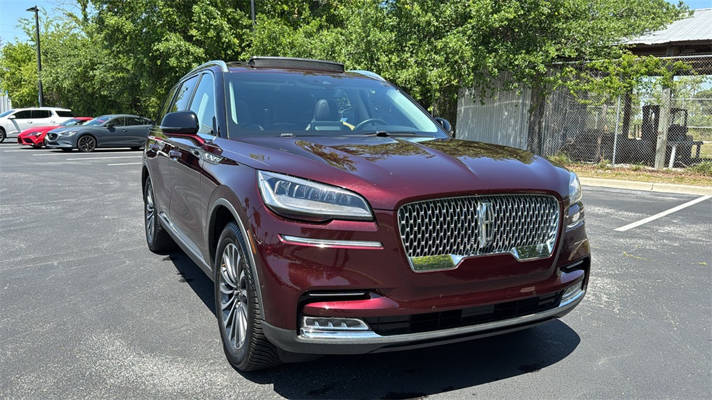 2020 Burgundy Velvet Metallic Tinted Clearcoat Lincoln Aviator Reserve SUV