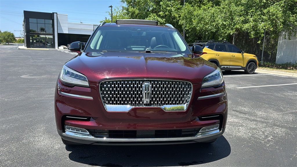 2020 Burgundy Velvet Metallic Tinted Clearcoat Lincoln Aviator Reserve AWD SUV