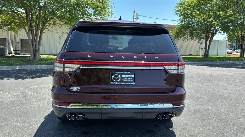 2020 Burgundy Velvet Metallic Tinted Clearcoat Lincoln Aviator Reserve AWD SUV