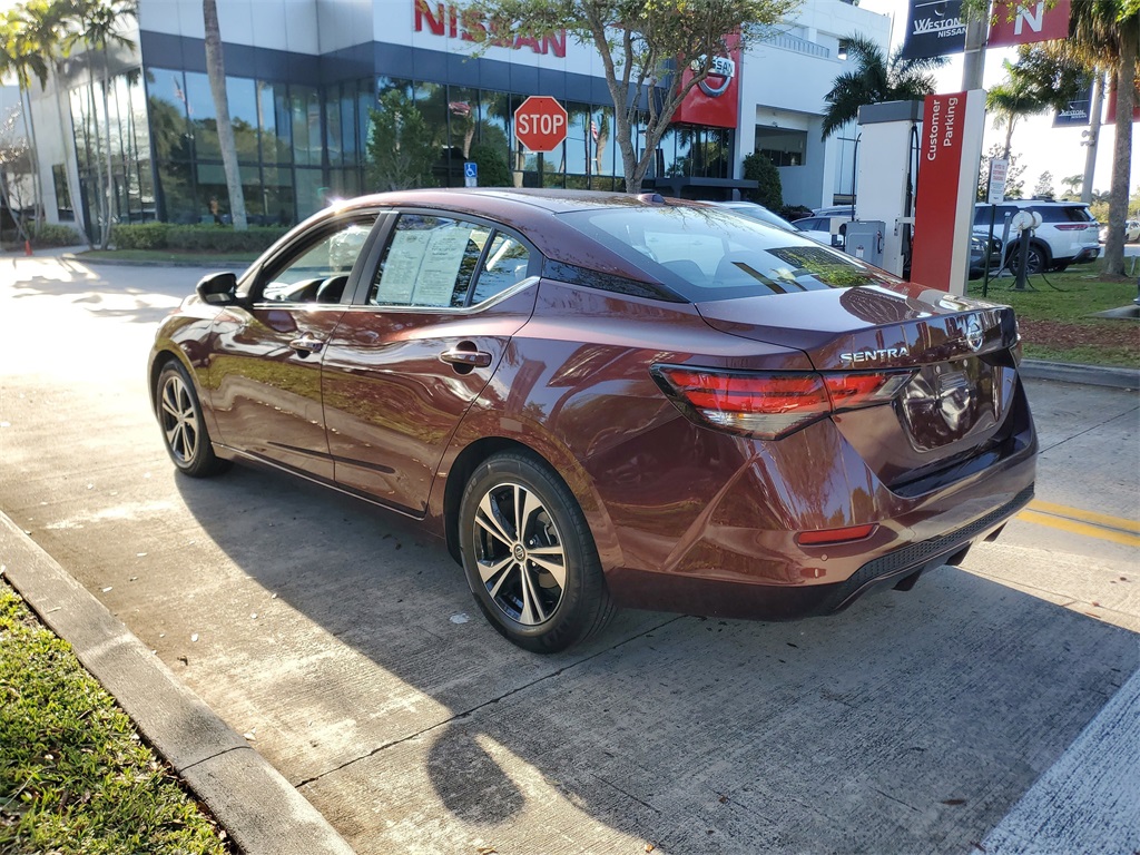 used 2023 Nissan Sentra car, priced at $14,295