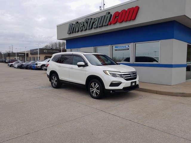 Used 2016 Honda Pilot EX-L with VIN 5FNYF6H56GB042351 for sale in Triadelphia, WV