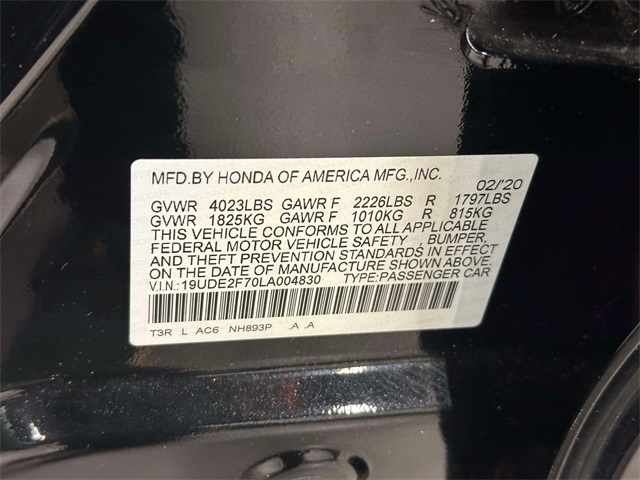 used 2020 Acura ILX car, priced at $19,723