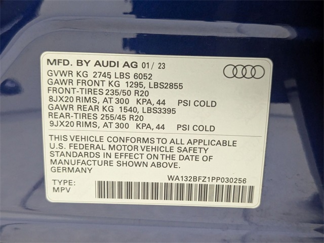 used 2023 Audi Q4 Sportback e-tron car, priced at $24,981