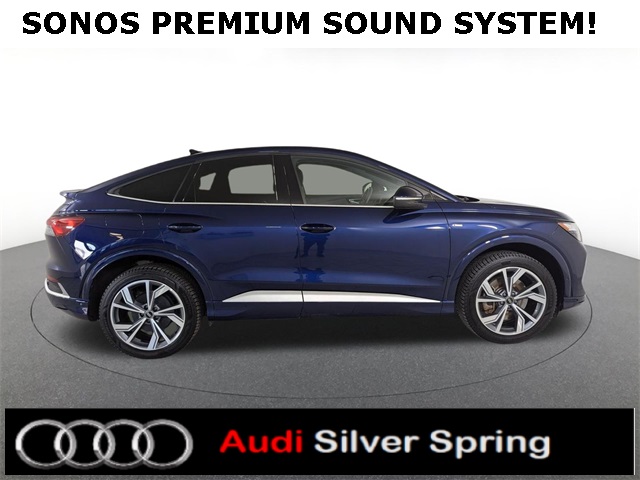 used 2023 Audi Q4 Sportback e-tron car, priced at $24,981