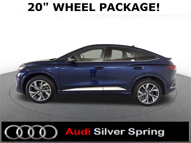 used 2023 Audi Q4 Sportback e-tron car, priced at $24,981
