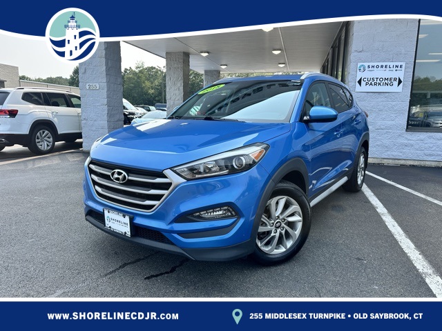 2018 Caribbean Blue Hyundai Tucson SEL SUV