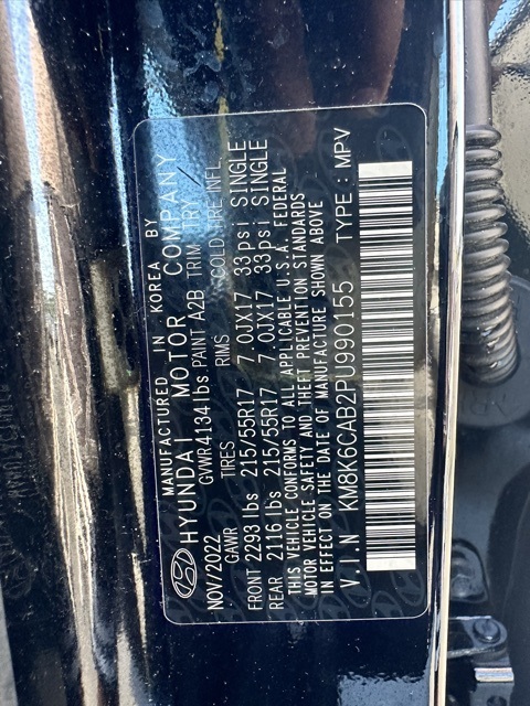 2023 Abyss Black Pearl Hyundai Kona SEL AWD SUV