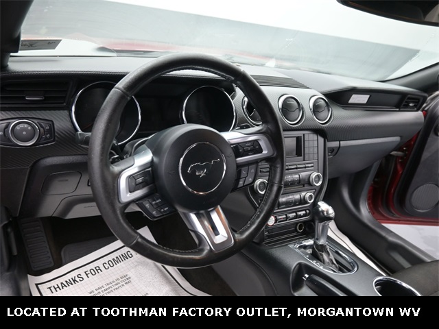 2015 Ruby Red Metallic Ford Mustang V6 RWD Convertible