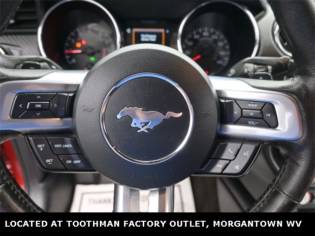 2015 Ruby Red Metallic Ford Mustang V6 RWD Convertible