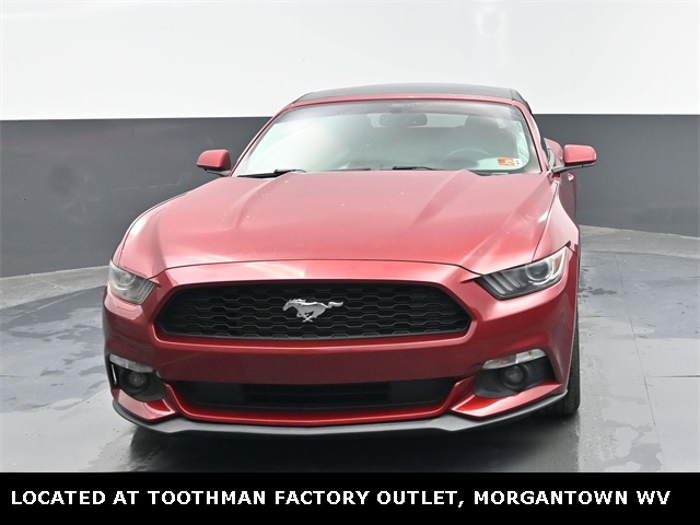 2015 Ruby Red Metallic Ford Mustang V6 RWD Convertible