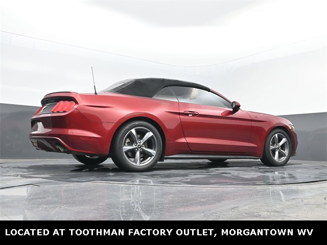 2015 Ruby Red Metallic Ford Mustang V6 RWD Convertible