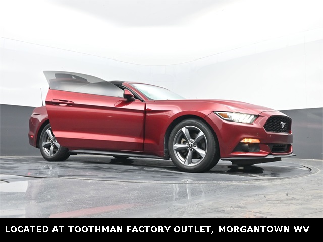 2015 Ruby Red Metallic Ford Mustang V6 RWD Convertible