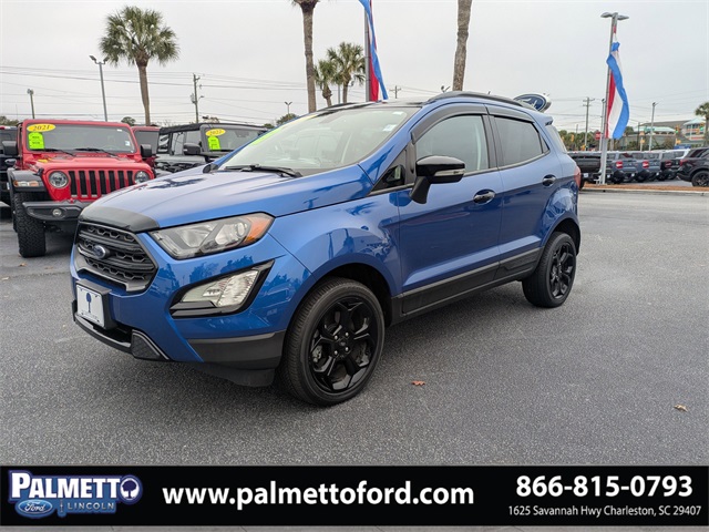 used 2021 Ford EcoSport car, priced at $18,469
