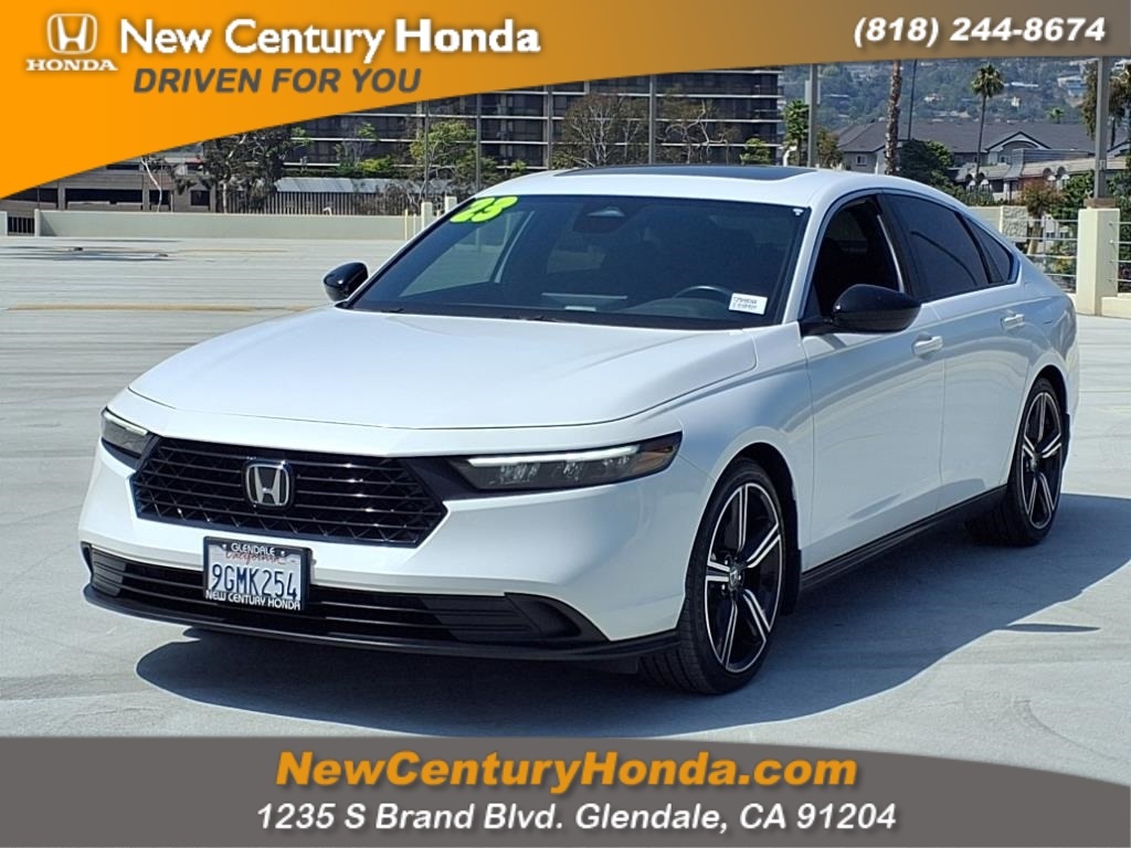 used 2023 Honda Accord Hybrid car, priced at $25,379