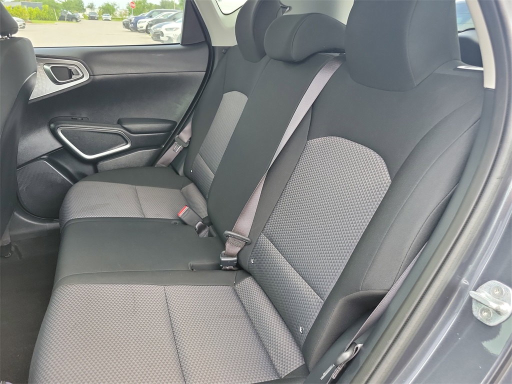 2022 Gravity Gray Kia Soul LX FWD Hatchback