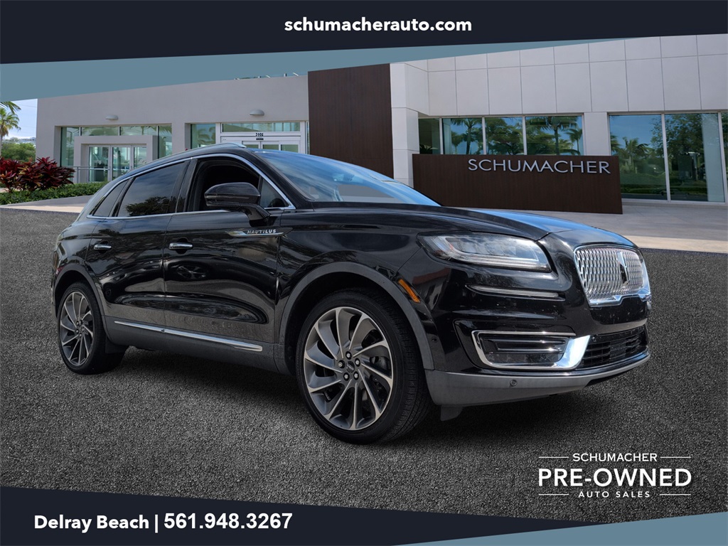 used 2019 Lincoln Nautilus car, priced at $18,498
