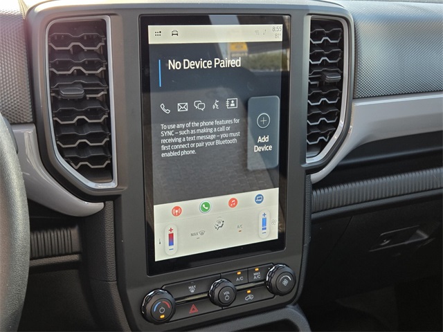 New 2025 Ford Ranger XL 4D Crew Cab