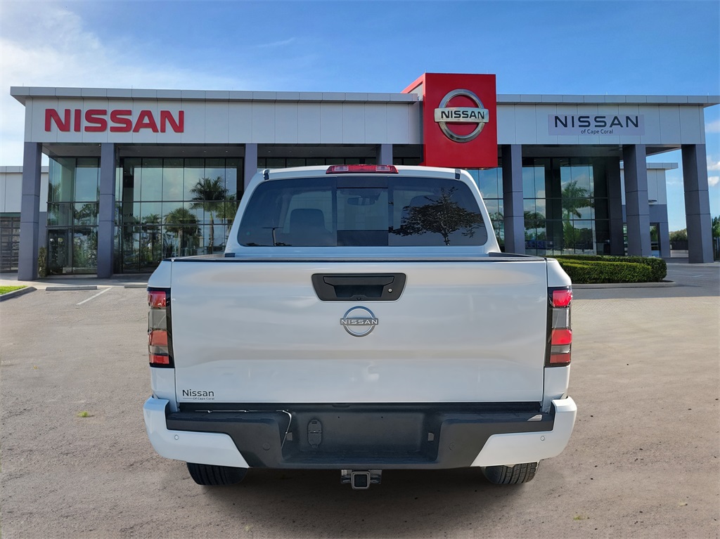 2025 Glacier White Nissan Frontier SV RWD Truck