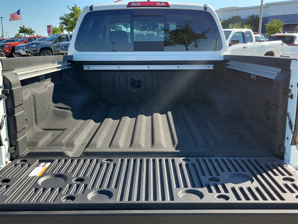2025 Glacier White Nissan Frontier SV RWD Truck