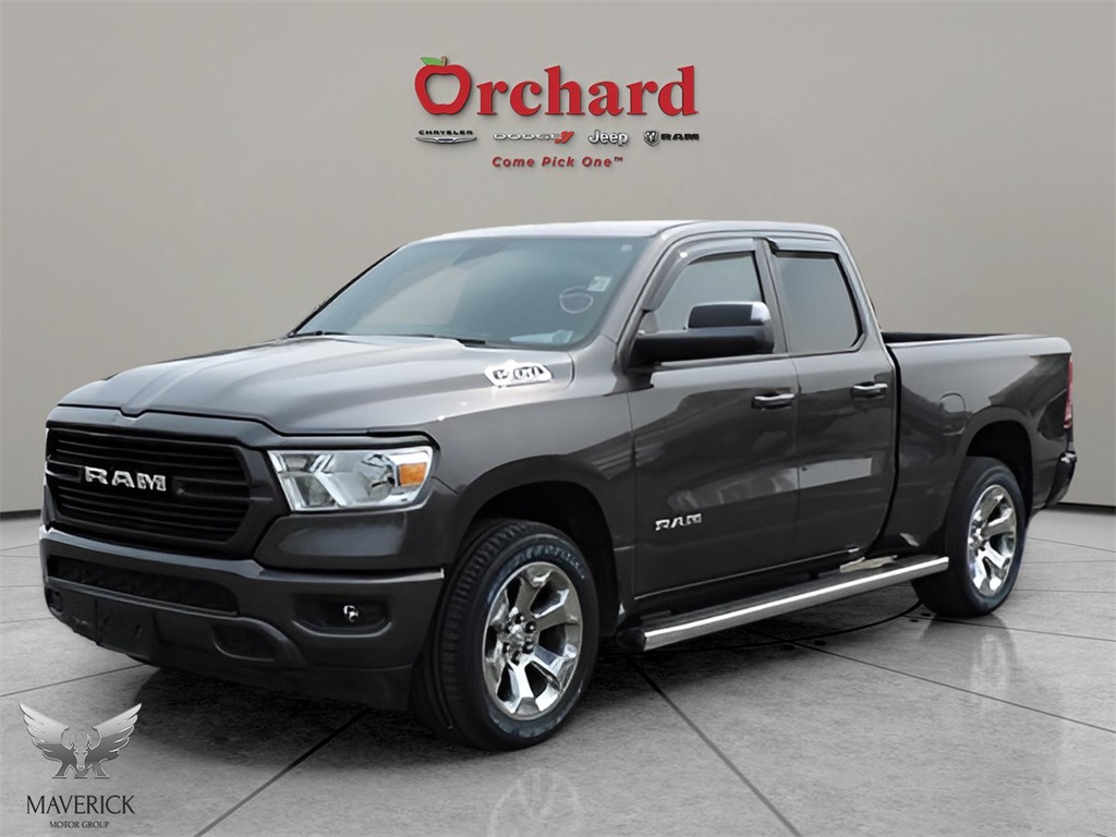 2021 Granite Crystal Metallic Clearcoat Ram 1500 Big Horn/Lone Star Truck
