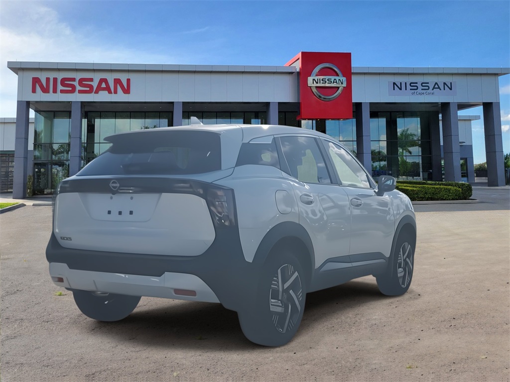 2025 Aspen White Nissan Kicks SV FWD SUV