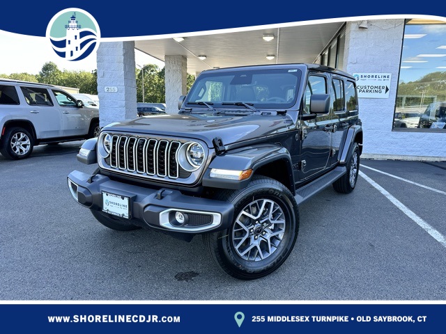 2025 Granite Crystal Metallic Clearcoat Jeep Wrangler Sahara SUV