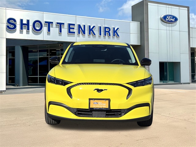 Certified 2025 Ford Mustang Mach-E Select RWD with VIN 3FMTK1R42SMA00757 for sale in Granbury, TX