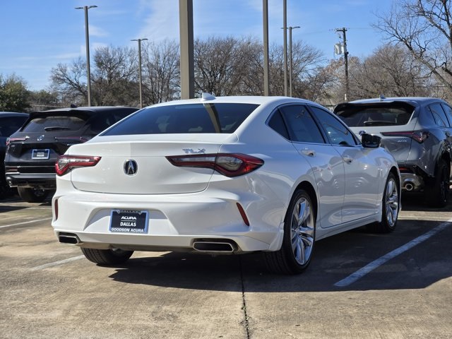 used 2023 Acura TLX car, priced at $30,800