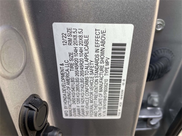 used 2023 Honda Passport car, priced at $29,680