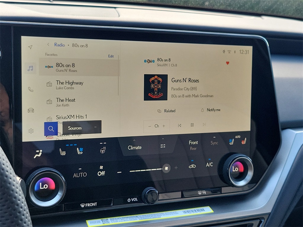 new 2026 Lexus TX car, priced at $74,114