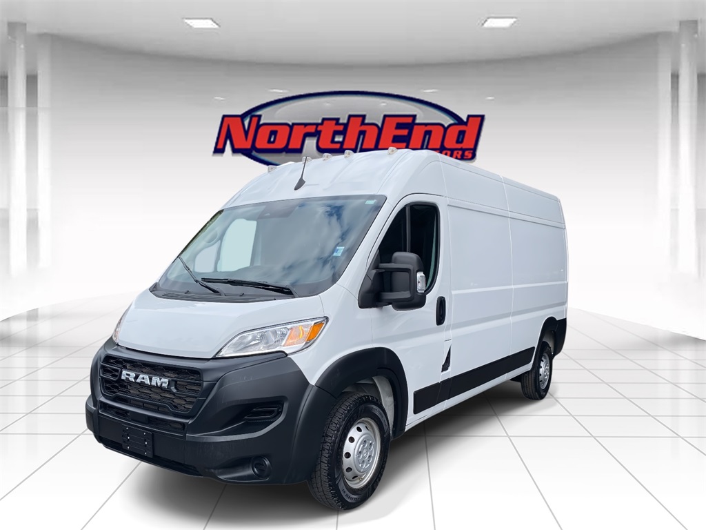 2023 Bright White Clearcoat Ram ProMaster Cargo Van High Roof FWD Van