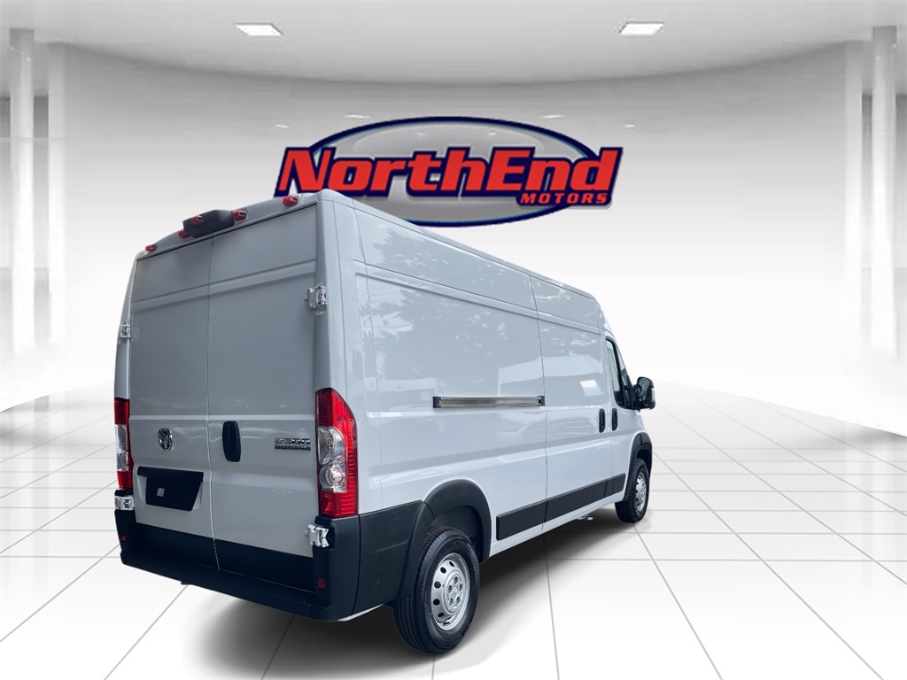 2023 Bright White Clearcoat Ram ProMaster Cargo Van High Roof FWD Van