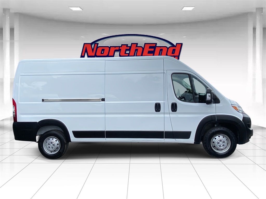 2023 Bright White Clearcoat Ram ProMaster Cargo Van High Roof FWD Van