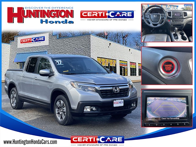 used 2017 Honda Ridgeline car, priced at $16,217